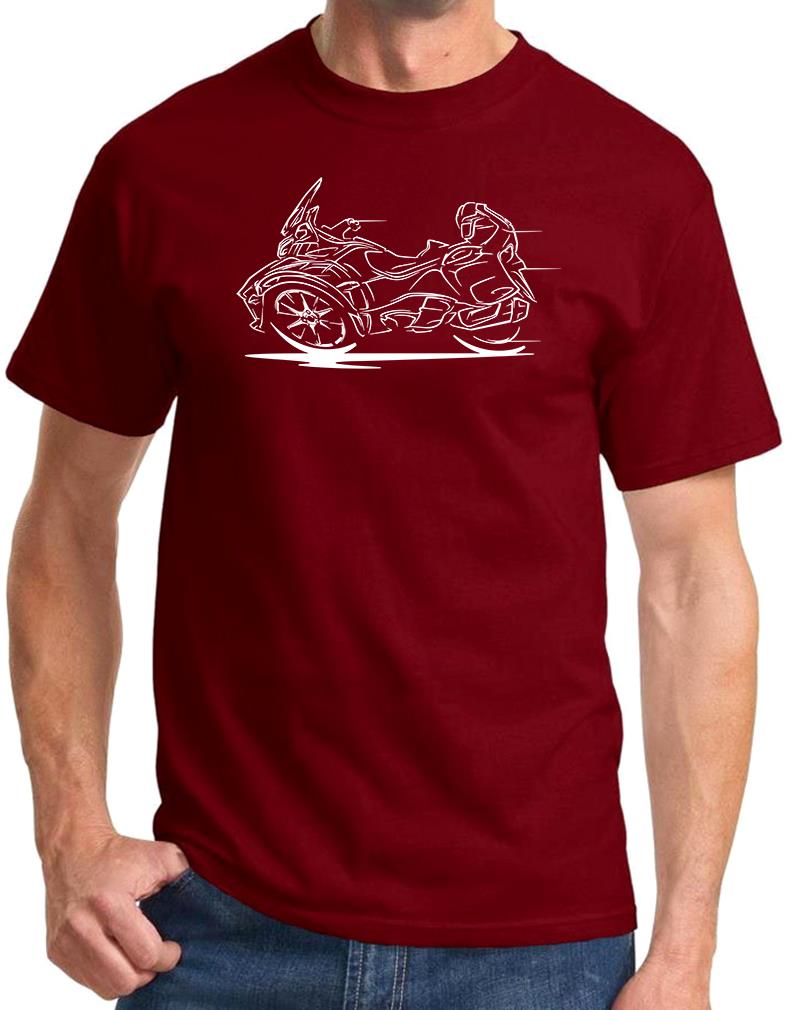 Can Am RT Motorrad klassisches Redline Design-T-Shirt NEU - Bild 11 von 23