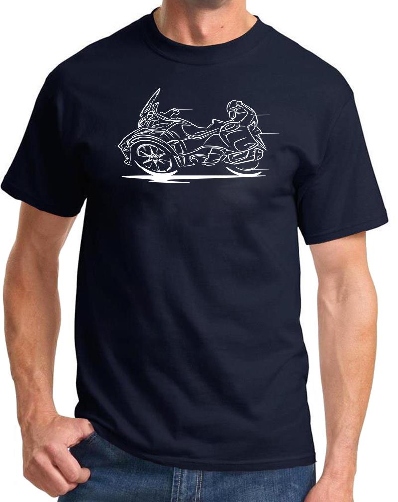 Can Am RT Motorrad klassisches Redline Design-T-Shirt NEU - Bild 9 von 23