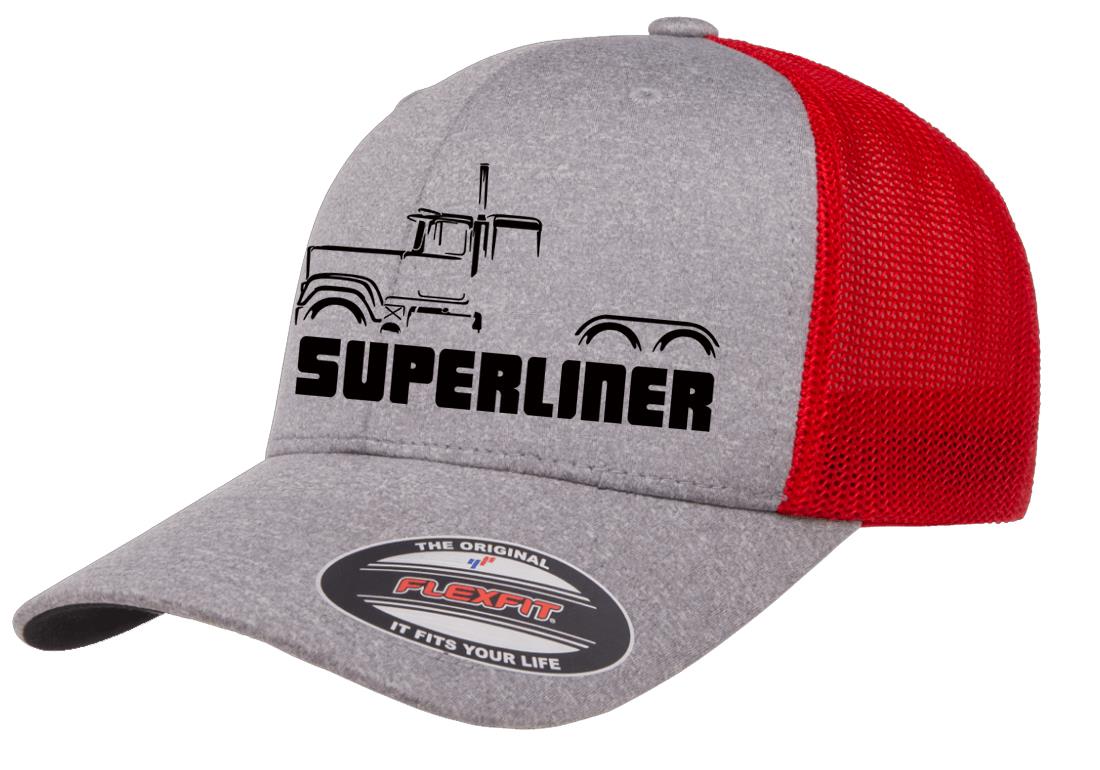 Superliner Semi Truck Classic Outline Design Flexfit 6511