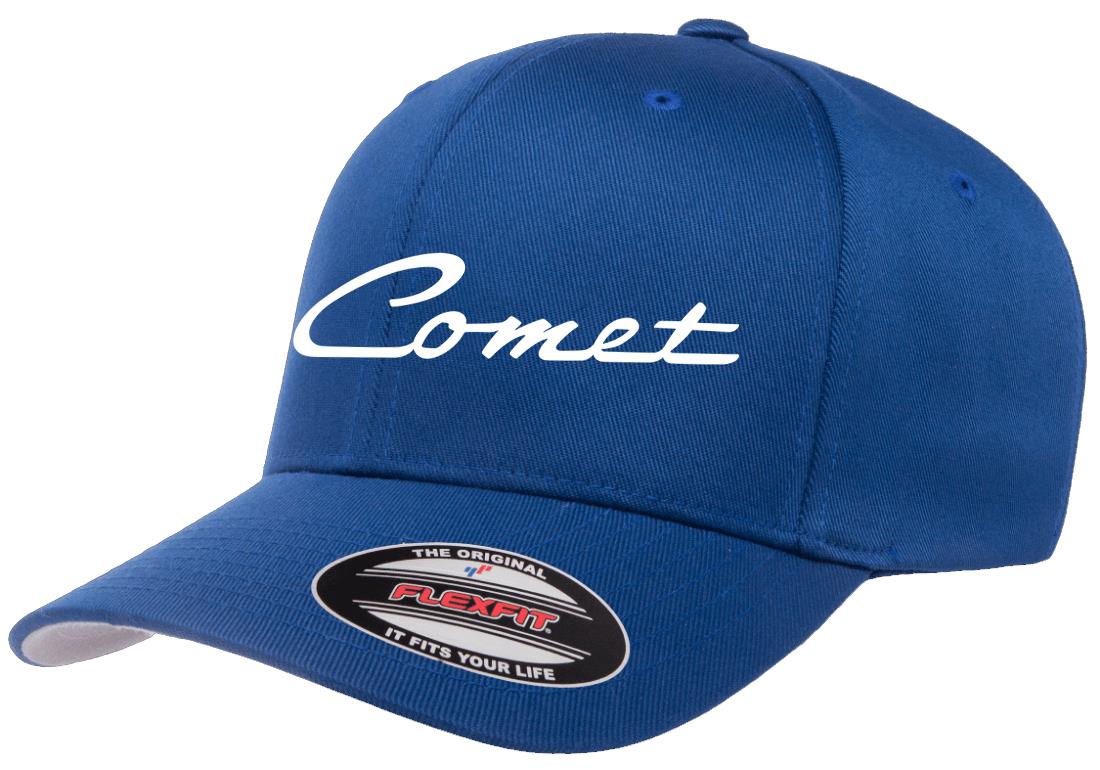 Mercury Comet Logo Classic Design Flexfit Hat Cap - Picture 21 of 22