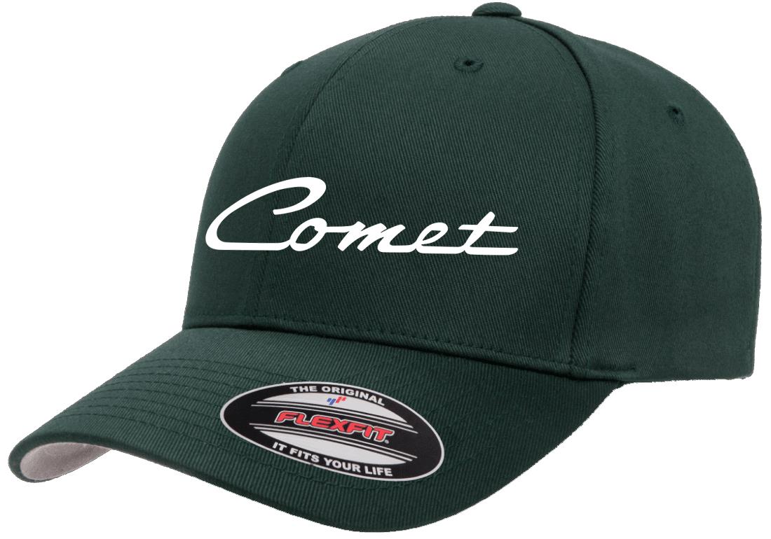 Mercury Comet Logo Classic Design Flexfit Hat Cap - Picture 8 of 22