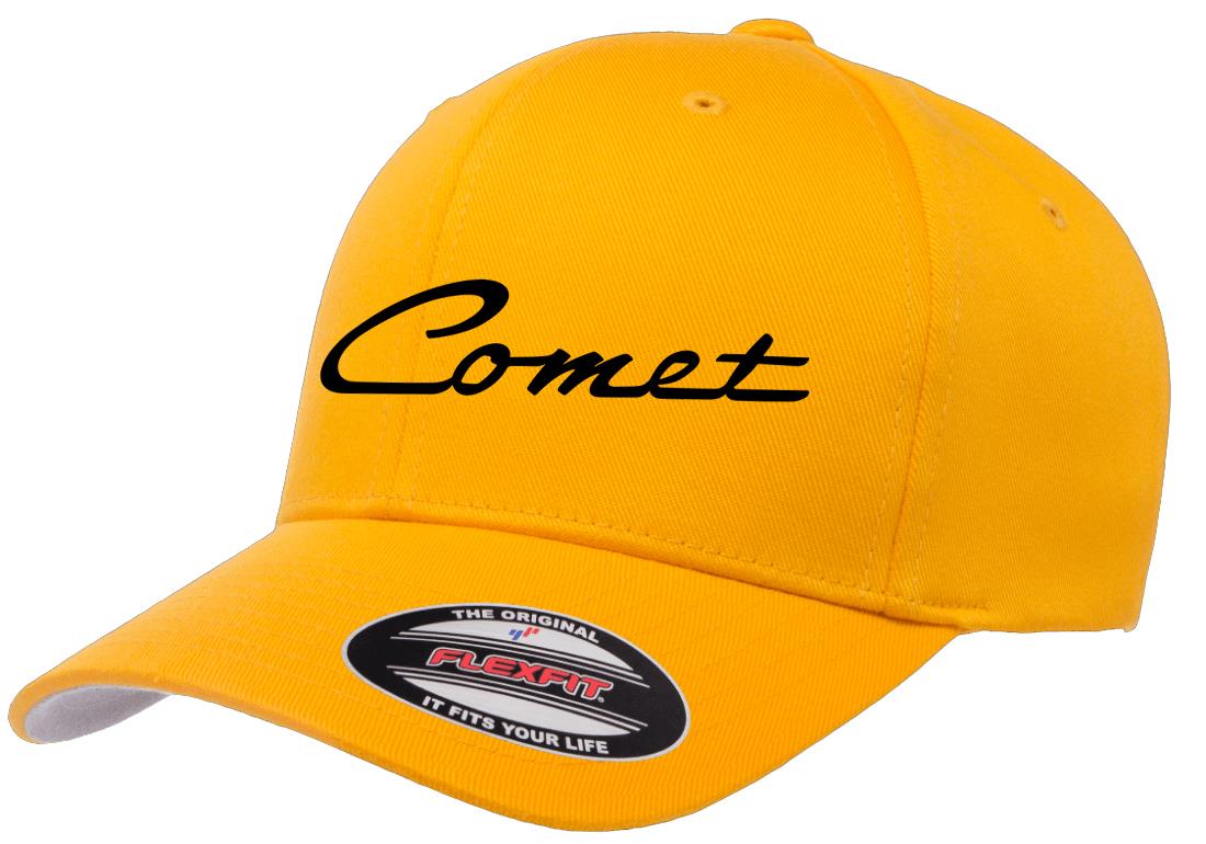 Mercury Comet Logo Classic Design Flexfit Hat Cap - Picture 9 of 22