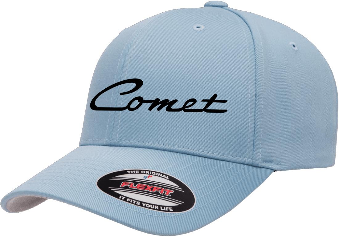Mercury Comet Logo Classic Design Flexfit Hat Cap - Picture 12 of 22