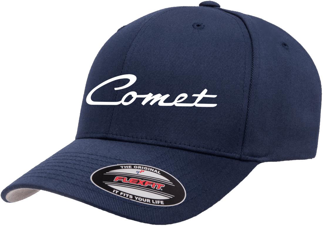 Mercury Comet Logo Classic Design Flexfit Hat Cap - Picture 14 of 22