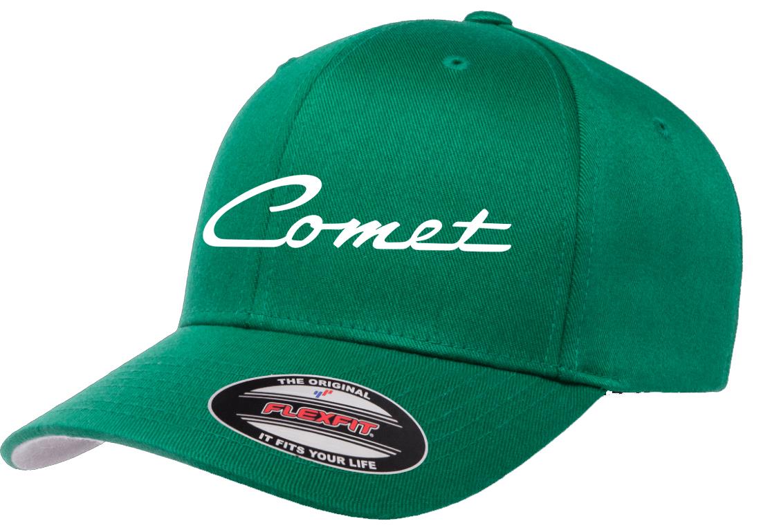 Mercury Comet Logo Classic Design Flexfit Hat Cap - Picture 17 of 22