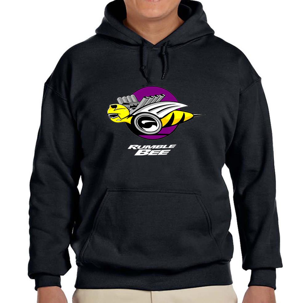 Hoodie with bee logo cheap