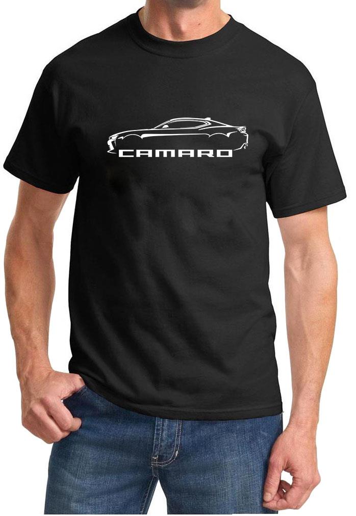 2013-17 Chevy Camaro Classic Outline Design Tshirt NEW - Picture 2 of 13