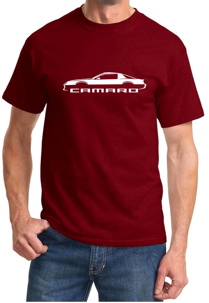 1982-92 Chevy Camaro Classic Outline Design T-Shirt NEU - Bild 5 von 13