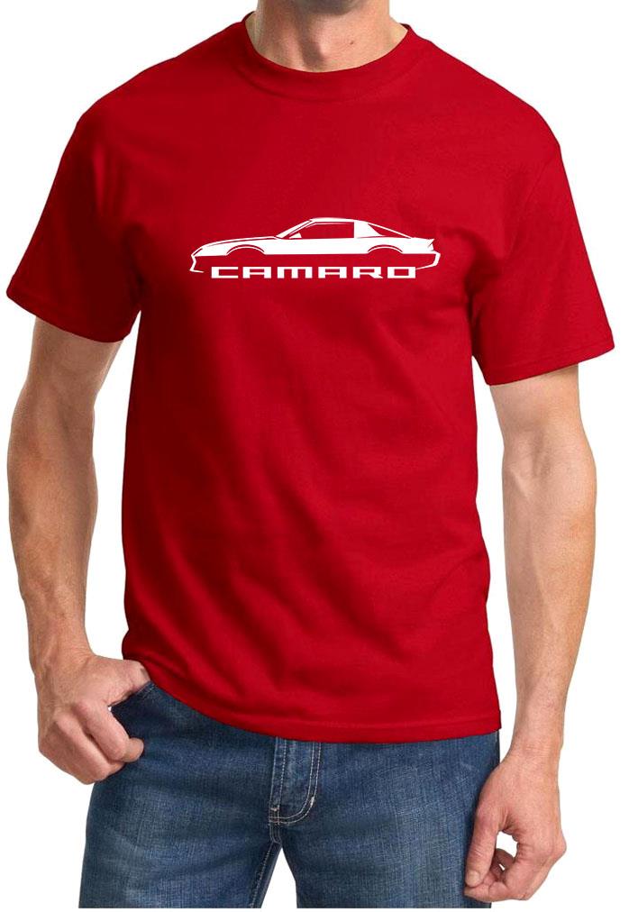 1982-92 Chevy Camaro Classic Outline Design T-Shirt NEU - Bild 13 von 13