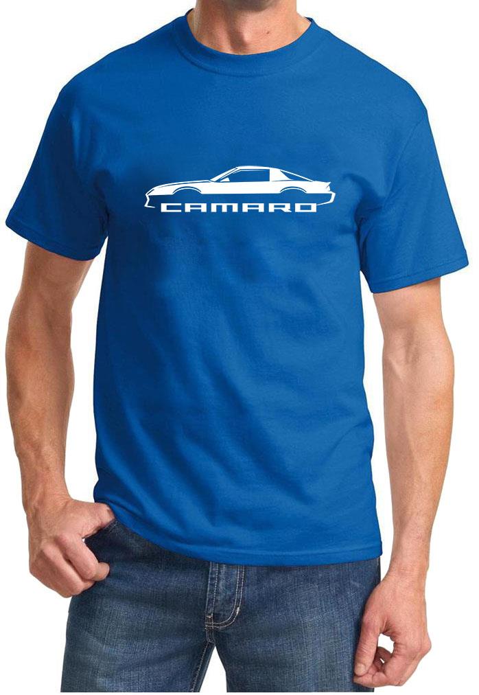 1982-92 Chevy Camaro Classic Outline Design T-Shirt NEU - Bild 4 von 13