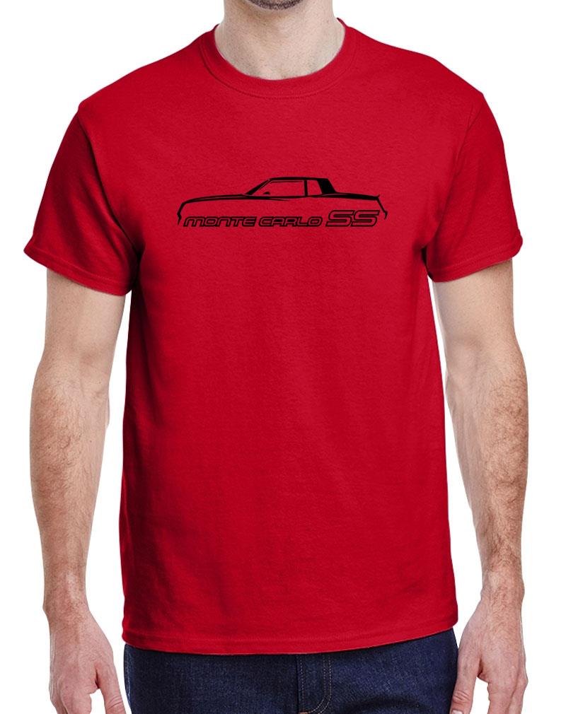 1983-88 Monte Carlo SS Classic Outline Design Tshirt NEU - Bild 20 von 23