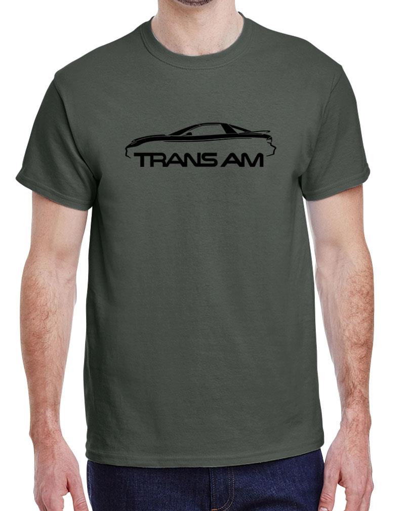 1998-02 Pontiac Trans Am Firebird Classic Outline Design Tshirt NEW - Picture 17 of 23