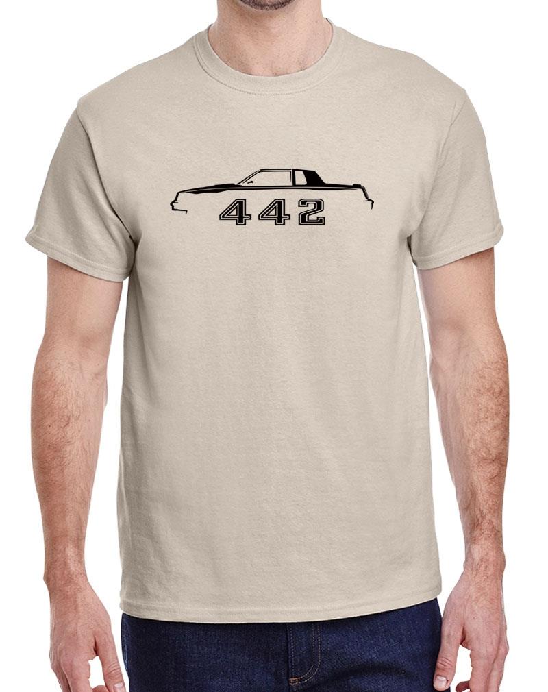 1985 1986 1987 Olds 442 Cutlass Classic Outline Design Tshirt NEW - Picture 22 of 23