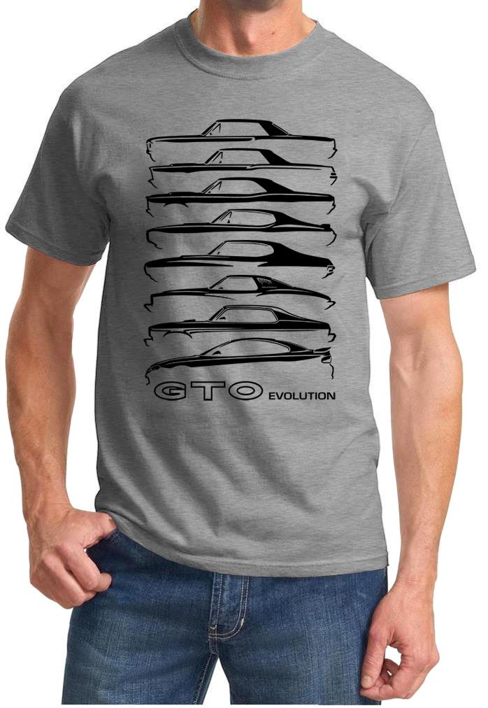 1964-06 Pontiac GTO Evolution Classic Outline Design Tshirt NEW - Picture 7 of 13