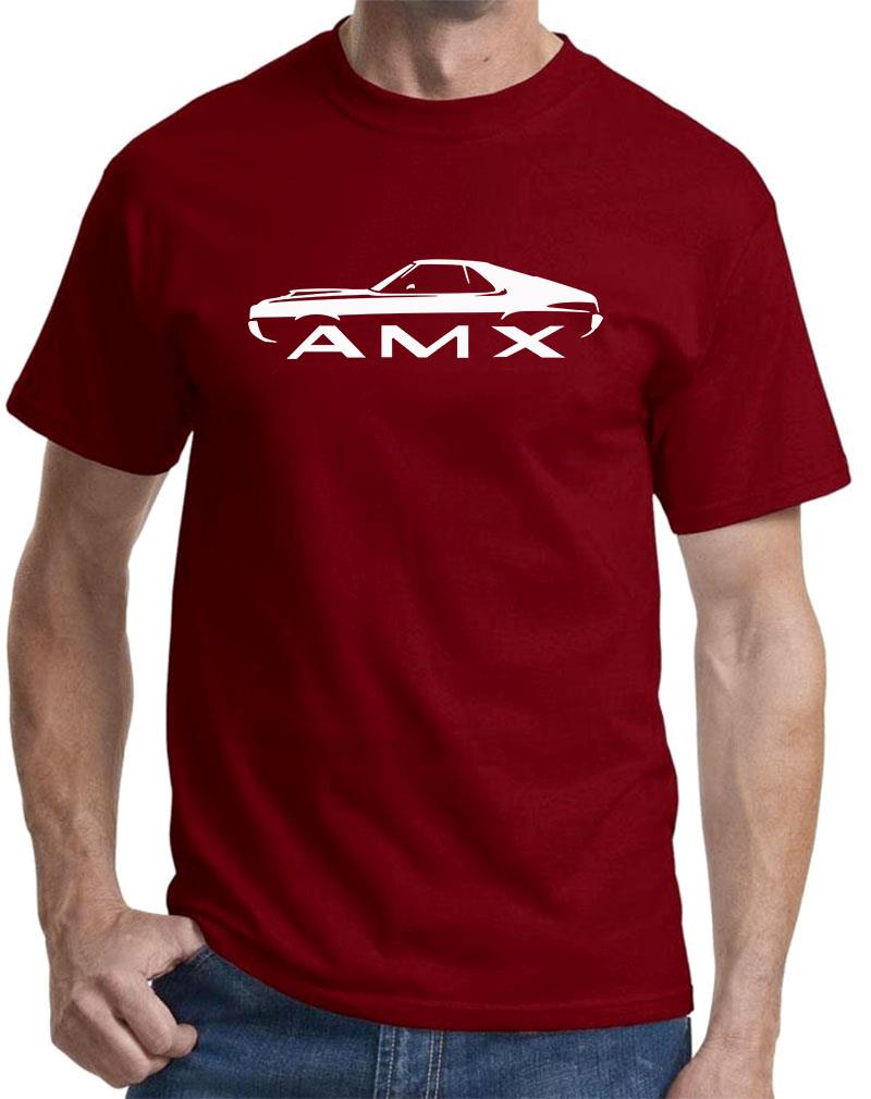 1970 AMC AMX Classic Outline Design Tshirt NEW COLORS - Picture 11 of 23