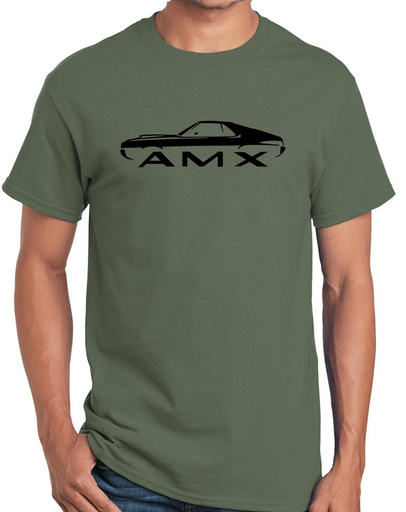 1970 AMC AMX Classic Outline Design Tshirt NEW COLORS - Picture 17 of 23