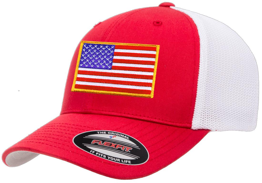 Patriotic flexfit hats online