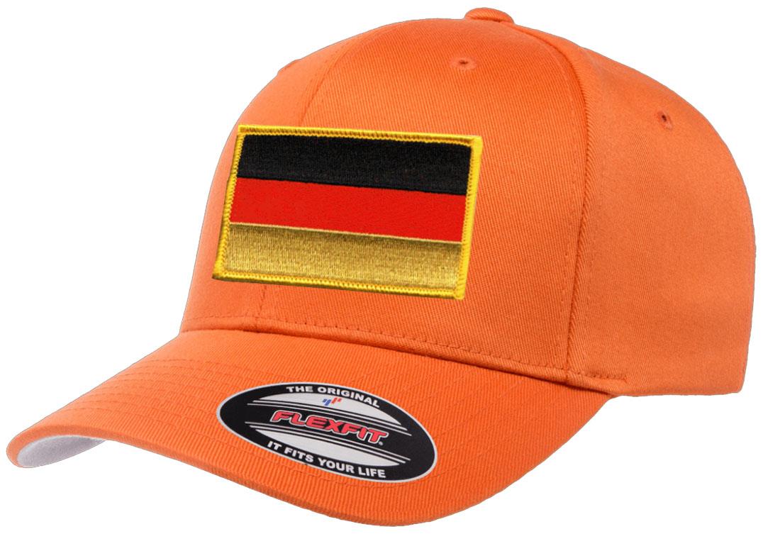 Germany Country Flag Flexfit 6277 Athletic Baseball Fitted Hat Cap - Picture 20 of 26