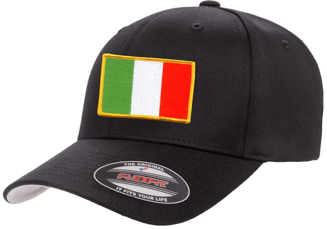Ireland Country Flag Flexfit 6277 Athletic Baseball Fitted Hat Cap - Picture 4 of 26