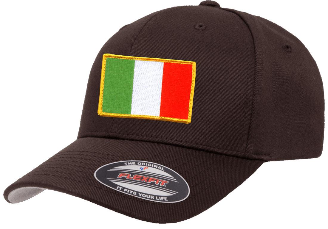 Ireland Country Flag Flexfit 6277 Athletic Baseball Fitted Hat Cap - Picture 5 of 26