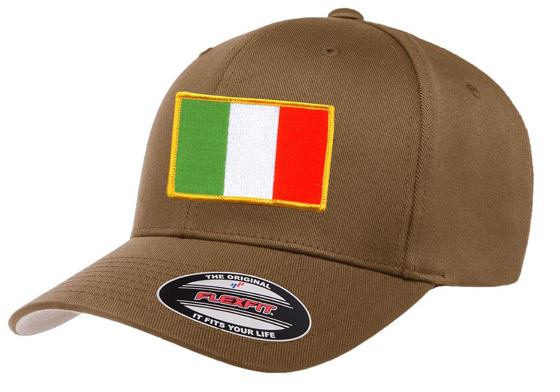Ireland Country Flag Flexfit 6277 Athletic Baseball Fitted Hat Cap - Picture 6 of 26