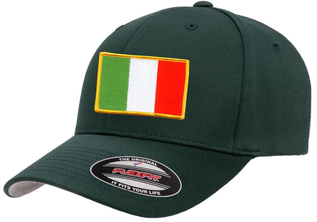 Ireland Country Flag Flexfit 6277 Athletic Baseball Fitted Hat Cap - Picture 7 of 26