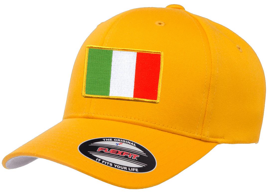 Ireland Country Flag Flexfit 6277 Athletic Baseball Fitted Hat Cap - Picture 8 of 26