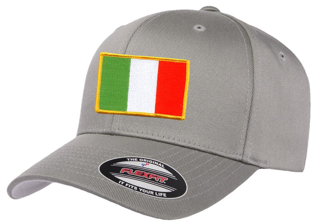 Ireland Country Flag Flexfit 6277 Athletic Baseball Fitted Hat Cap - Picture 9 of 26