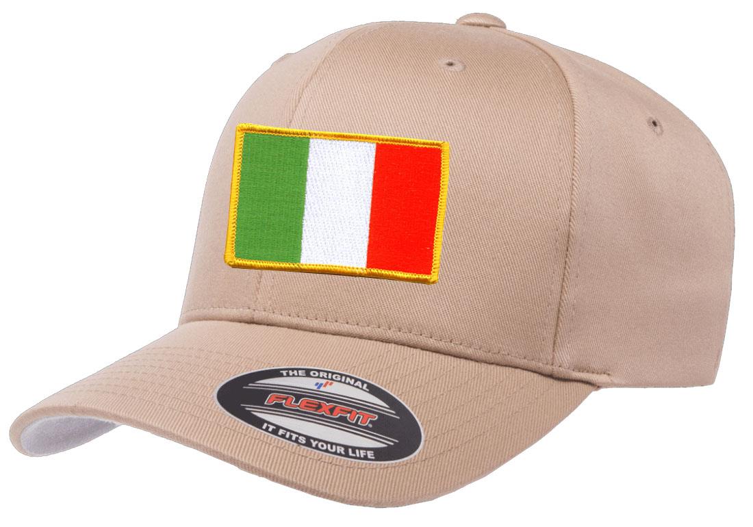 Ireland Country Flag Flexfit 6277 Athletic Baseball Fitted Hat Cap - Picture 10 of 26