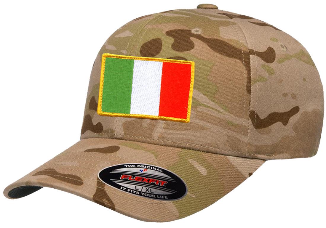 Ireland Country Flag Flexfit 6277 Athletic Baseball Fitted Hat Cap - Picture 15 of 26