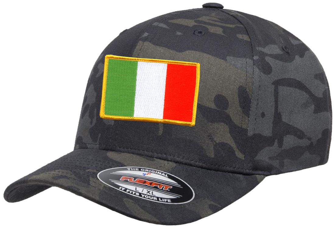 Ireland Country Flag Flexfit 6277 Athletic Baseball Fitted Hat Cap - Picture 13 of 26