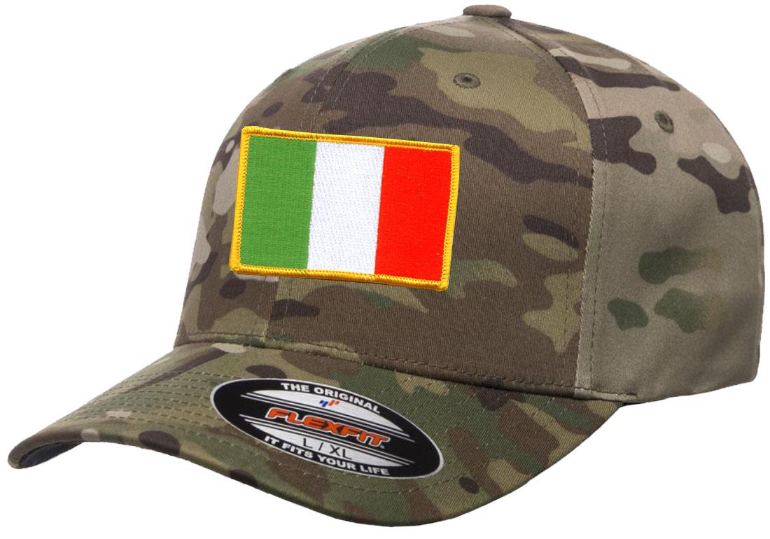 Ireland Country Flag Flexfit 6277 Athletic Baseball Fitted Hat Cap - Picture 14 of 26
