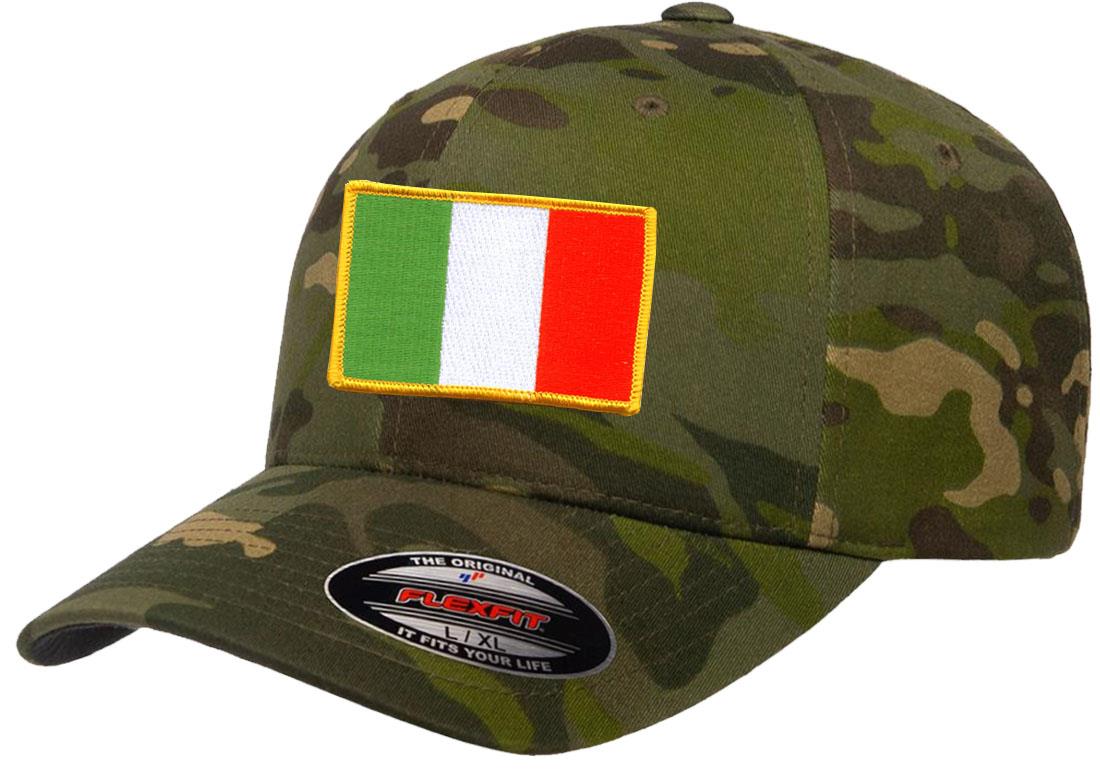 Ireland Country Flag Flexfit 6277 Athletic Baseball Fitted Hat Cap - Picture 16 of 26
