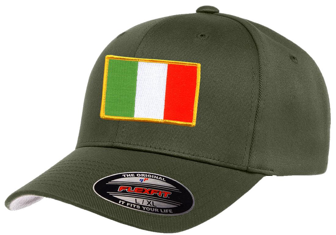 Ireland Country Flag Flexfit 6277 Athletic Baseball Fitted Hat Cap - Picture 19 of 26