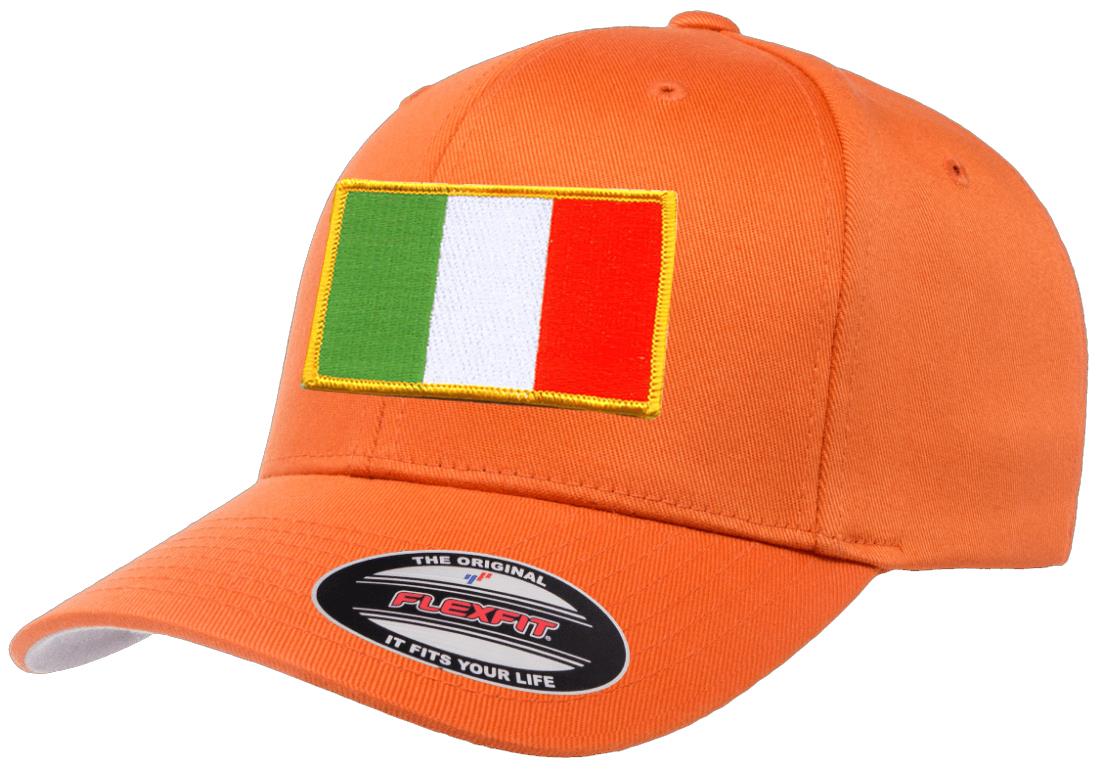 Ireland Country Flag Flexfit 6277 Athletic Baseball Fitted Hat Cap - Picture 20 of 26