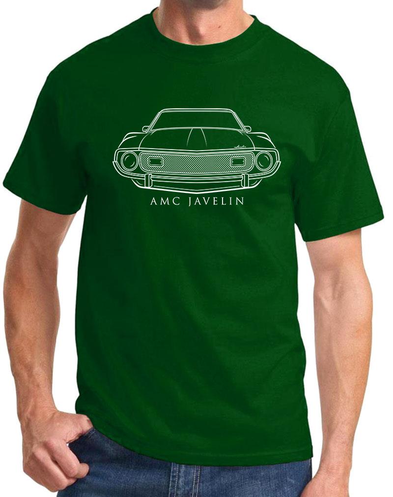 1973 1974 AMC Javelin Classic Front End Design Tshirt NEW Colors - Picture 12 of 23