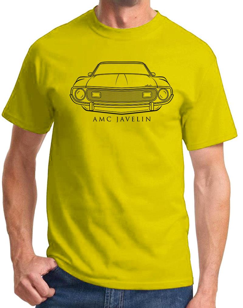 1973 1974 AMC Javelin Classic Front End Design Tshirt NEW Colors - Picture 8 of 23
