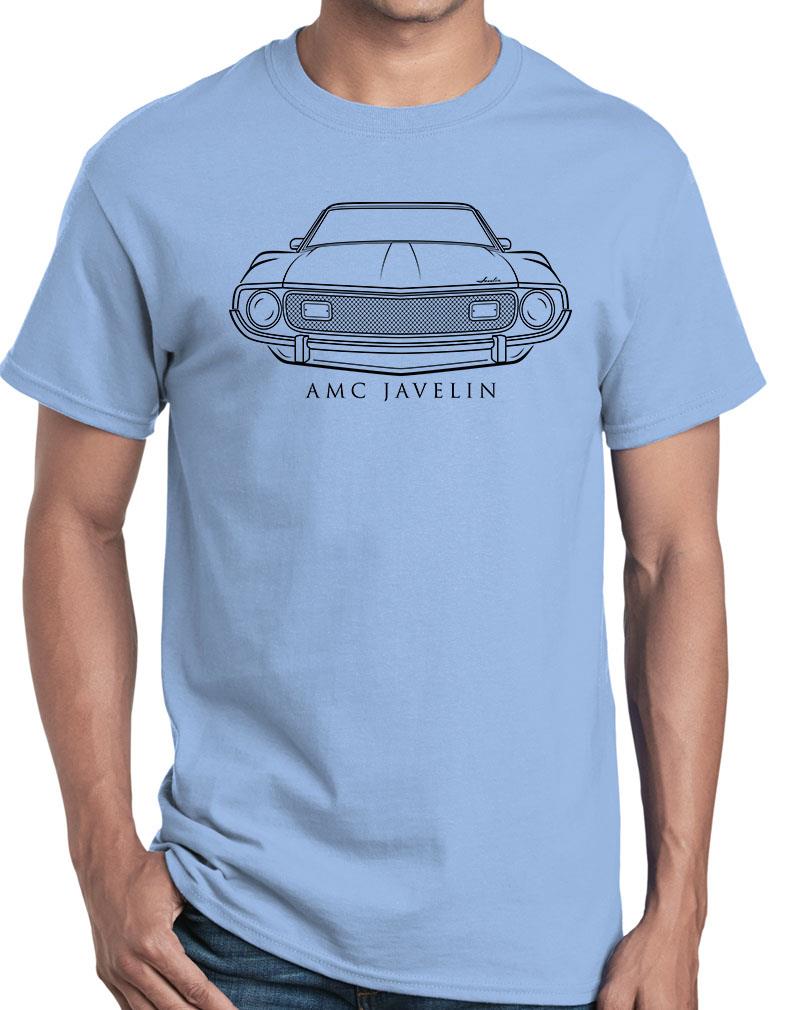 1973 1974 AMC Javelin Classic Front End Design Tshirt NEW Colors - Picture 18 of 23