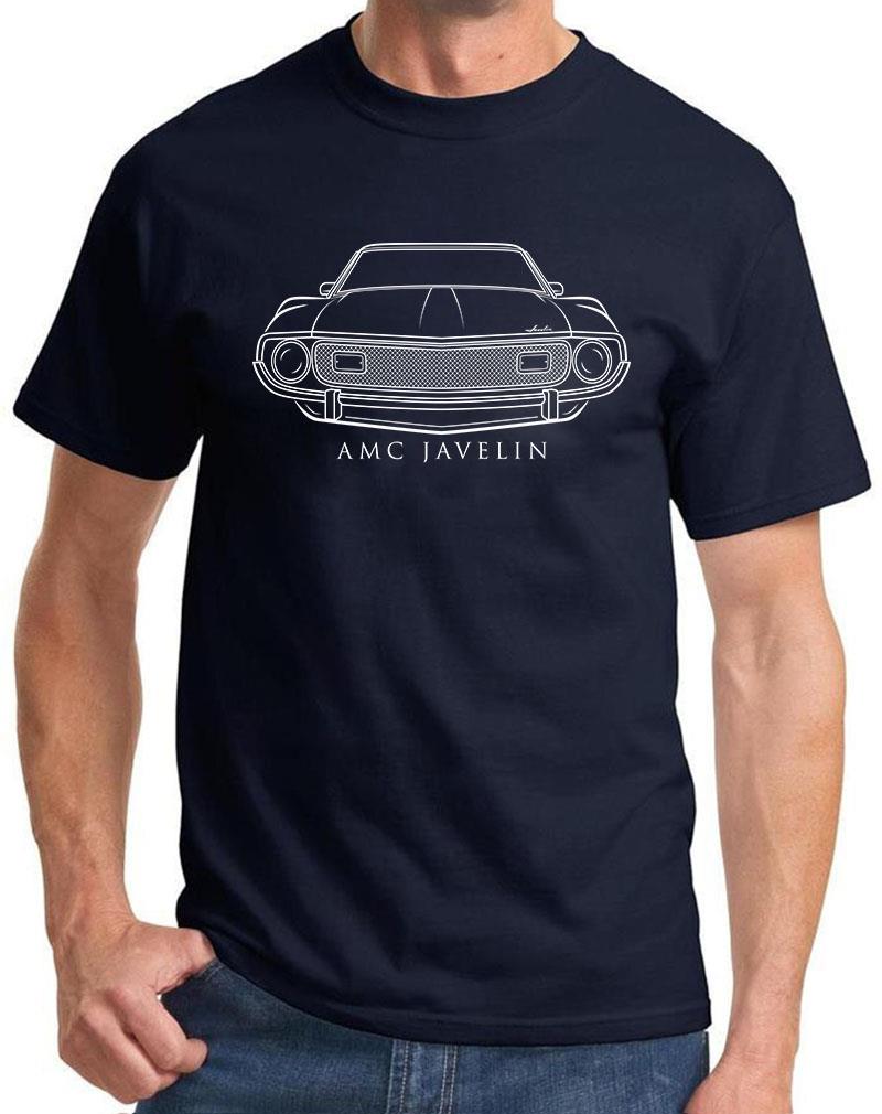 1973 1974 AMC Javelin Classic Front End Design Tshirt NEW Colors - Picture 9 of 23