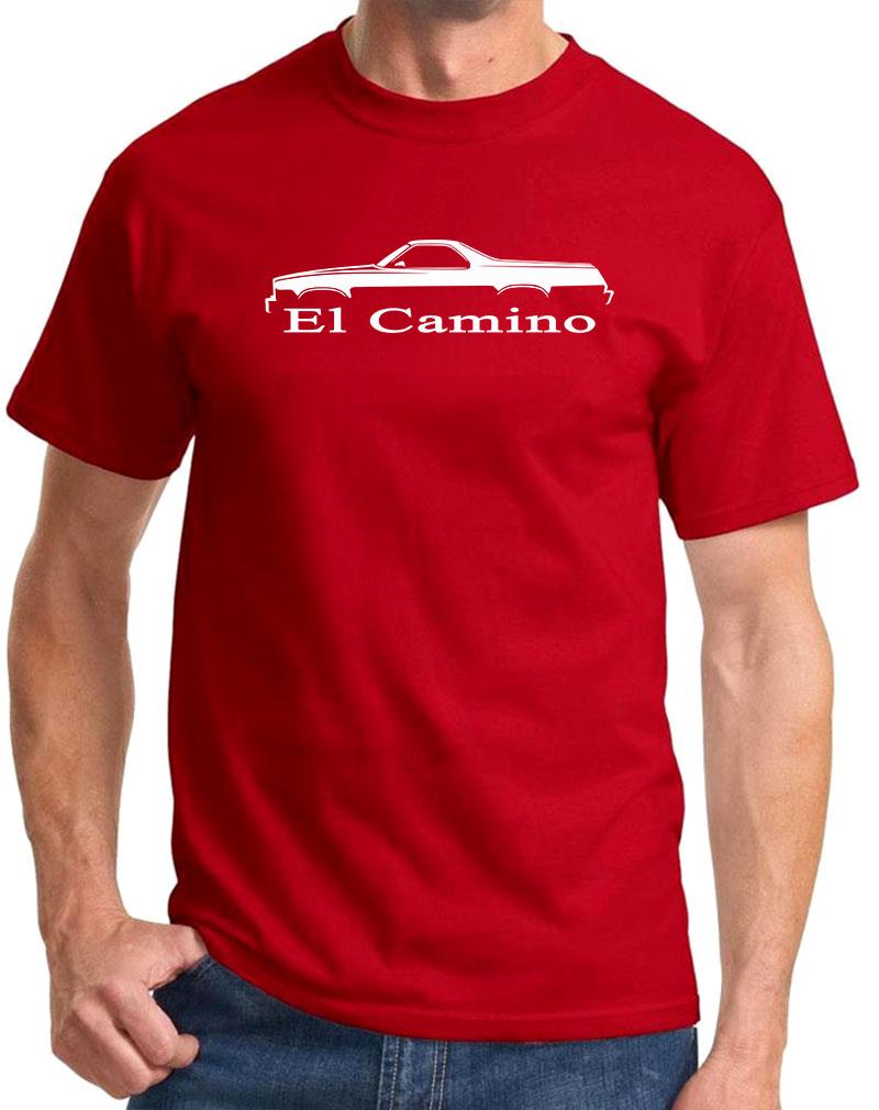 1973-77 El Camino Truck Classic Outline Design Tshirt NEW COLORS - Picture 14 of 23