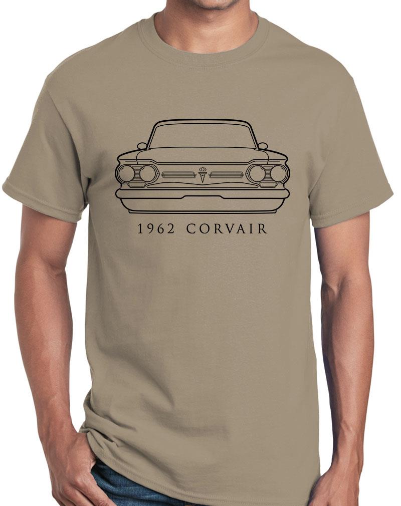 1962 Corvair Classic Front End Design camiseta NUEVOS colores - Imagen 23 de 23