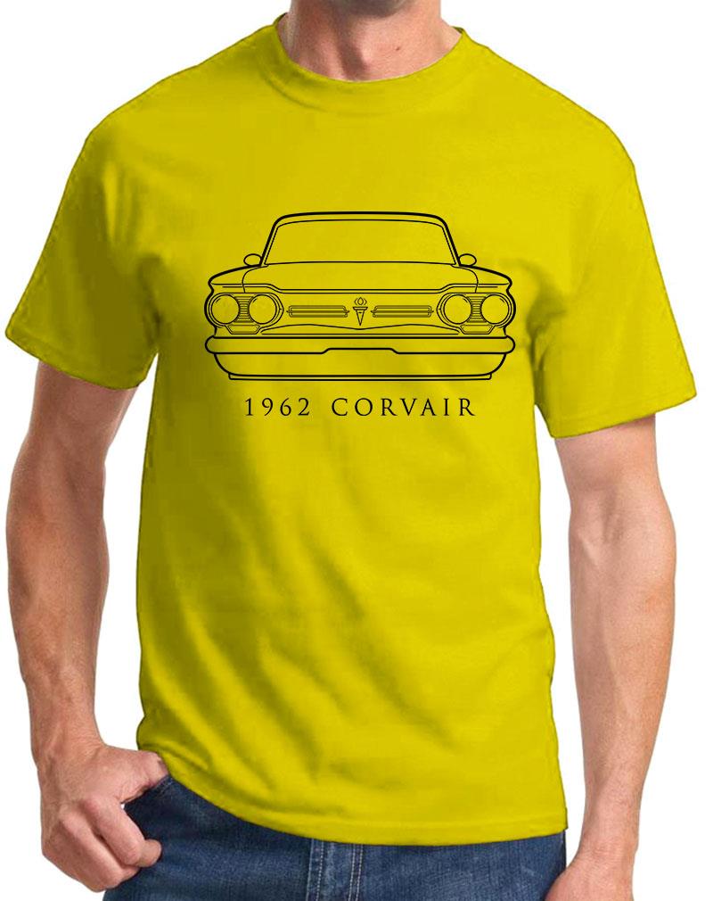 1962 Corvair Classic Front End Design camiseta NUEVOS colores - Imagen 8 de 23