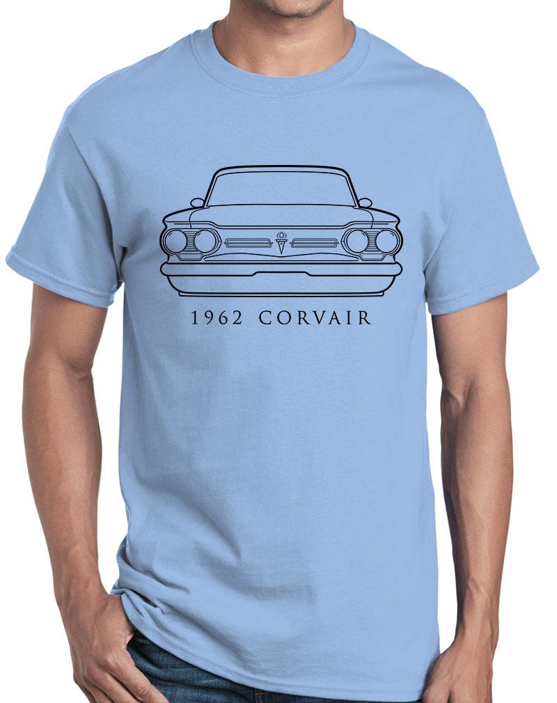 1962 Corvair Classic Front End Design camiseta NUEVOS colores - Imagen 18 de 23
