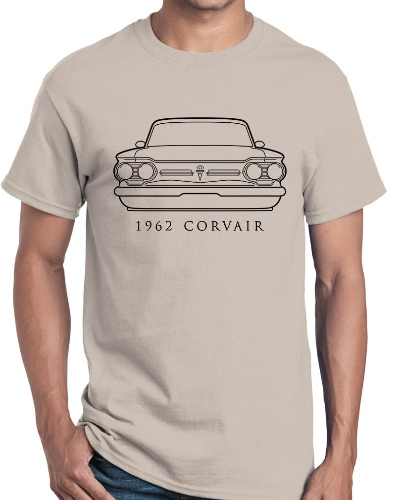 1962 Corvair Classic Front End Design camiseta NUEVOS colores - Imagen 22 de 23