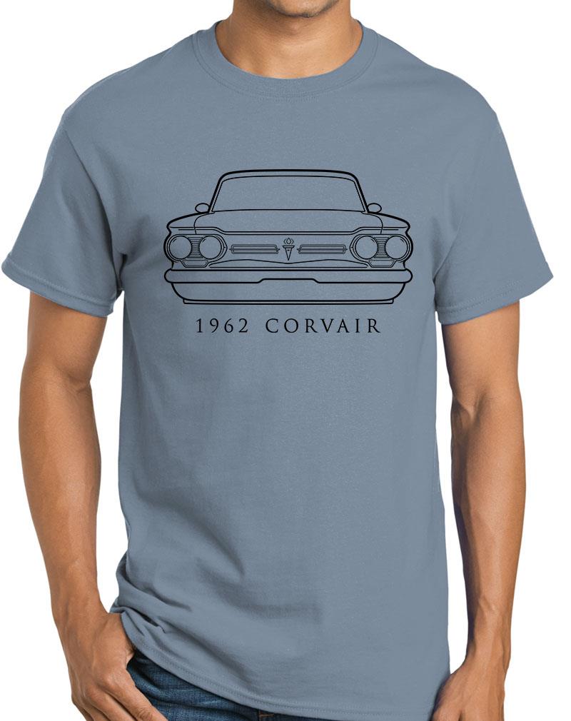 1962 Corvair Classic Front End Design camiseta NUEVOS colores - Imagen 19 de 23