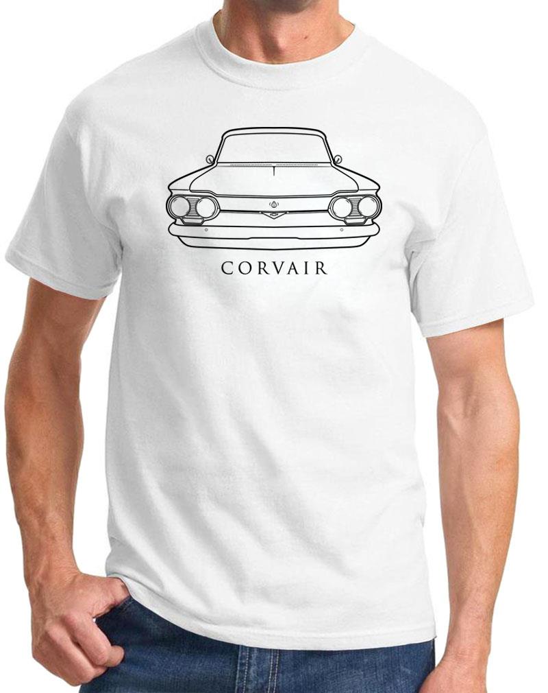 1963 1964 Corvair klassisches Front-End-Design-T-Shirt NEU Farben - Bild 7 von 23