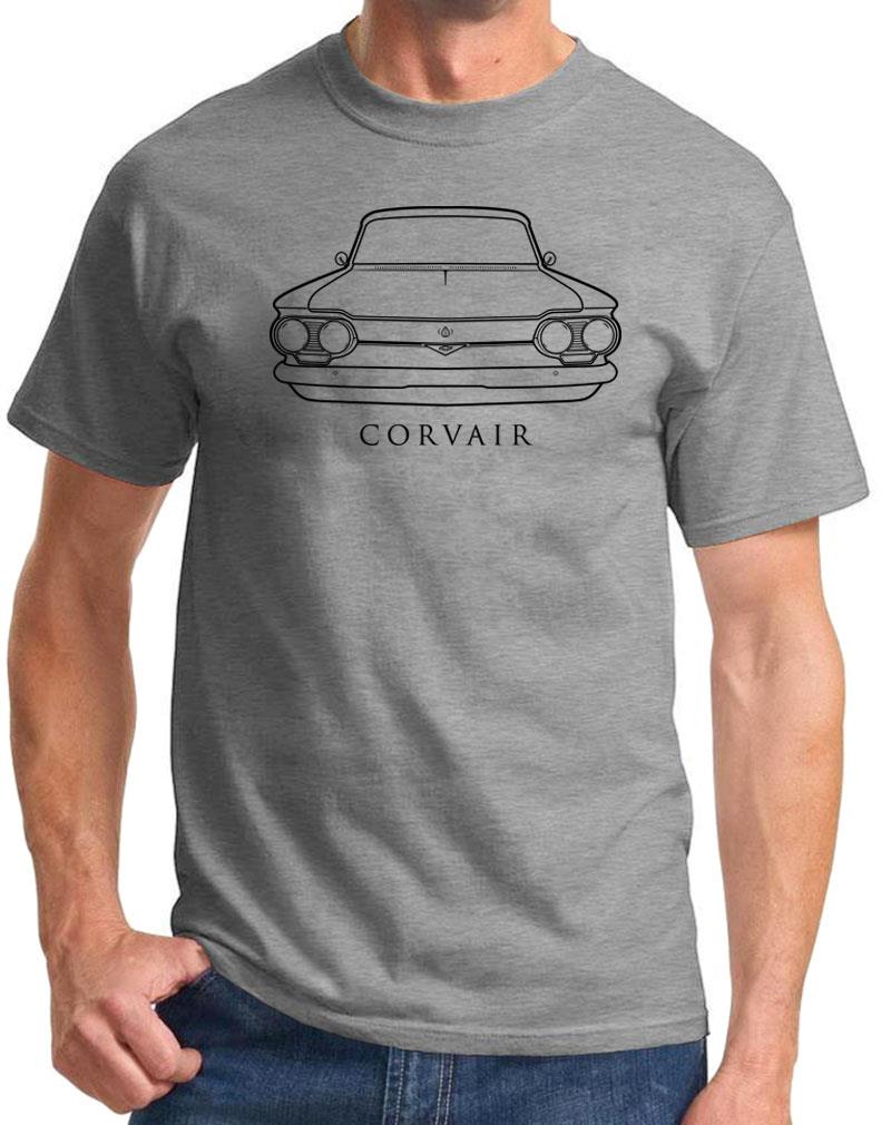 1963 1964 Corvair klassisches Front-End-Design-T-Shirt NEU Farben - Bild 4 von 23