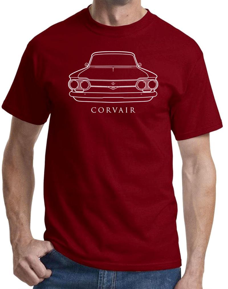 1963 1964 Corvair klassisches Front-End-Design-T-Shirt NEU Farben - Bild 11 von 23