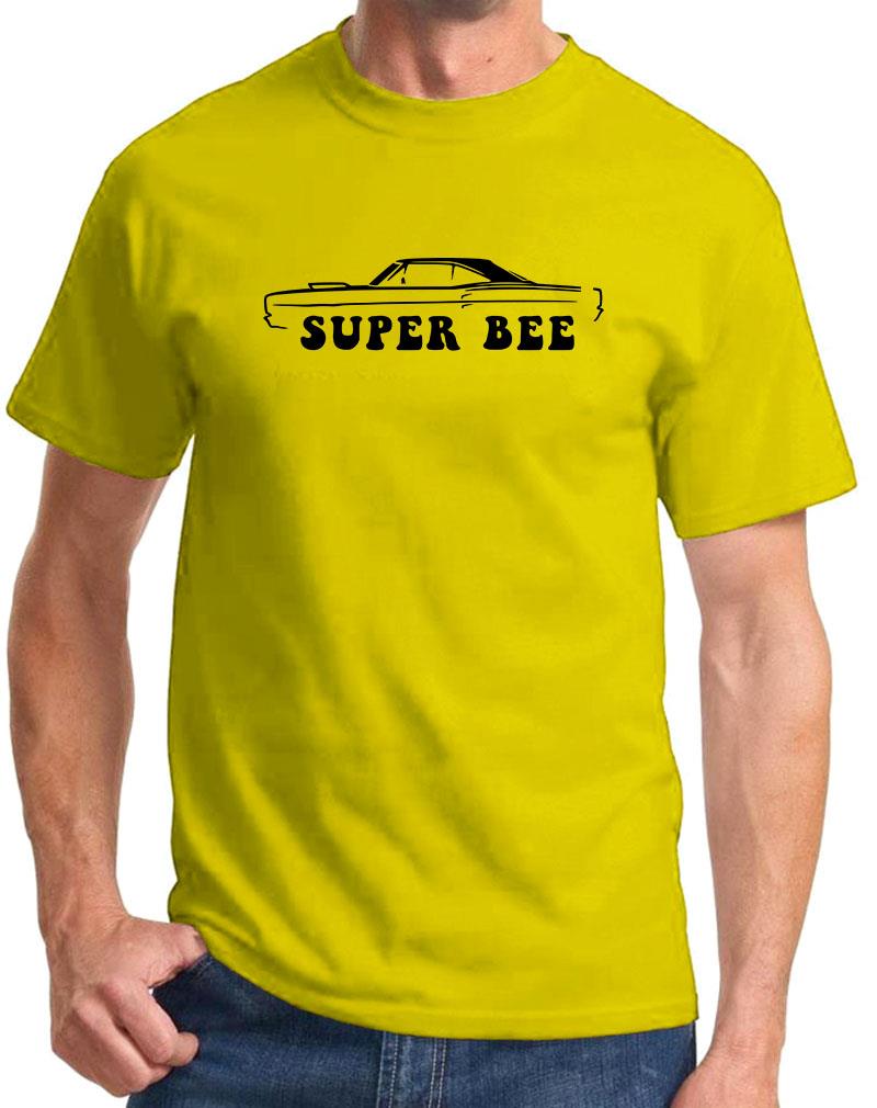 1969 Coronet Super Bee Outline Design Tshirt NEW COLORS - Picture 8 of 23