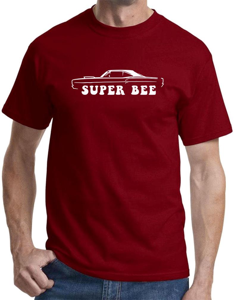 1969 Coronet Super Bee Outline Design Tshirt NEW COLORS - Picture 11 of 23